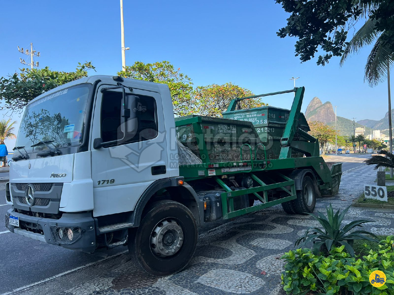 CAMINHAO MERCEDES-BENZ MB 1719 Poliguindaste Toco 4x2 Katalão RIO DE JANEIRO RIO DE JANEIRO RJ